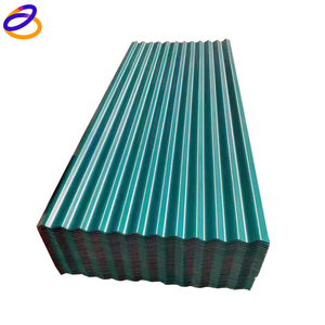 แผ่นเหล็กมุงหลังคาโลหะสังกะสี ppgi ขนาด20 28 32 Gauge - Product Image 1