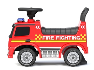 Nuevo diseño del bebé coche de juguete paseo eléctrico en el coche a pie piso Scooter con licencia Benz Antos 656 - Product Image 4