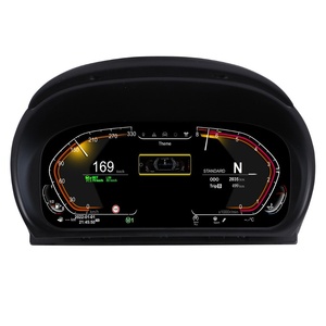 Écran LCD de 12,3 pouces, tableau de bord, compteur de vitesse, groupe d'instruments numérique pour BMW Série 3 E90 E91 E92 E93 E30 E60 2005-2012 - Product Image 1