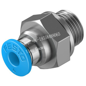 Conector Roscado Autosellante Original FESTO QSMK-G1/8-6 186295, Conexión Neumática de Alta Durabilidad - Product Image 2
