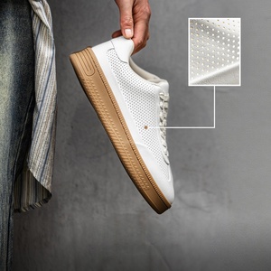 Chaussures de sport homme, nouvelle collection été 2026, style rétro, semelle épaisse, perforées, respirantes, polyvalentes, baskets décontractées - Product Image 2