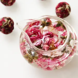 Organic Healthy Dry Blooming Flower Tea Balls Gift Packages Natural No Additives Ball shape Pure Flower Blooming Tea