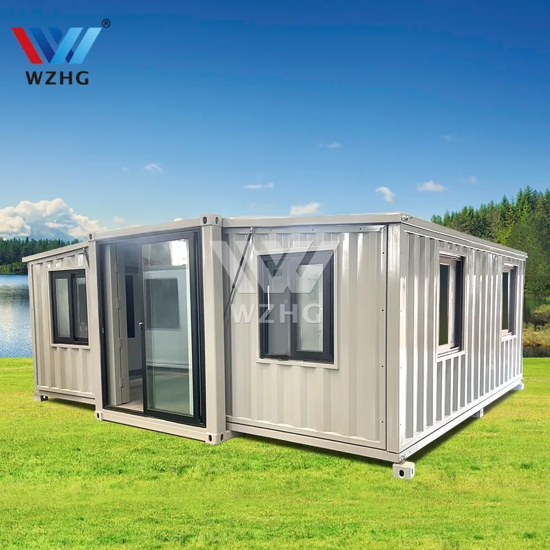 20ft prefab vận chuyển nhà nhỏ prefab nhà với phòng tắm đầy đủ cho Đức prefab Casa