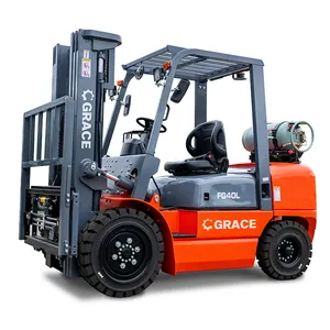 New Style LPG FORKLIFT 2 Ton 3 Ton Ton Small Diesel Forklift Truck With Air Conditioner For Forklift Cab