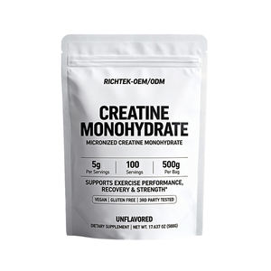 Integratori sportivi all'ingrosso nutrizionale di migliore qualità Flavour personalizzato maglia 200 pura creatina monoidrato in polvere - Product Image 6