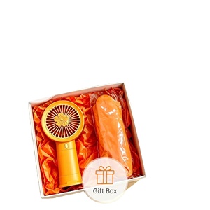 Ensemble cadeau personnalisable pour mariage d'été et événements d'entreprise, éventail portable et parapluie anti-UV en gros avec impression de logo - Product Image 2