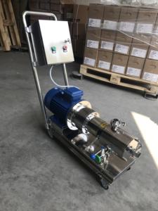 مضخة الفولاذ المقاوم للصدأ 4KW 316L 3 مراحل الاستحلاب عالية خلط القص خط أنابيب مضخة الخالطون - Product Image 2