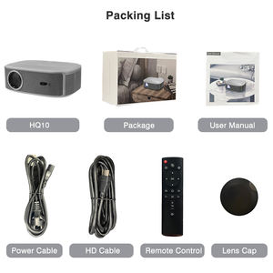 Proyector HQ10W 4K de 26000 Lúmenes, Entrega Rápida desde la UE, Resolución Nativa de 1080P, Proyector Inteligente con Android <span class=keywords><strong>12</strong></span>, Mini Cine <span class=keywords><strong>en</strong></span> <span class=keywords><strong>Casa</strong></span> LED - Product Image 6