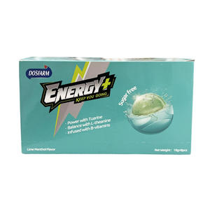 Vitaminas Lima Mentol Sabor Balance con L-theanine Center Filled Mints Enfriamiento Caramelos energéticos sin azúcar - Product Image 6