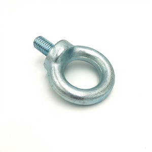 Parafuso Olhal M10*50 UNC Zincado Azul e Branco de Alta Qualidade Grau 4.8 e Grau 8.8 para Cargas Pesadas - Product Image 3