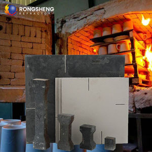 <span class=keywords><strong>Plaque</strong></span> de four en carbure de silicium recristallisé de qualité supérieure, céramique réfractaire haute performance, support pour étagères de four en NSiC, Si3N4, SiC - Product Image 1