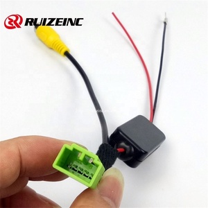 Adaptateur de caméra de recul pour voiture Connecteur de faisceau de câbles pour SX4 S-Cross 2013 à 2018 Écran Entrée vidéo Câble RCA - Product Image 2