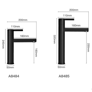 Vòi Chậu Rửa Phòng Tắm Kéo Ra Sang Trọng Phong Cách Bắc Âu Vòi Máy Trộn Lưu Vực Phía Trên Quầy - Product Image 6