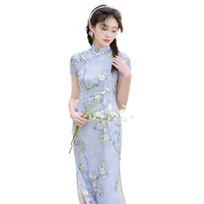white lace dresses for ladies White Tiered Eyelet Midi Graduation Dress with Buttons White / XSmall