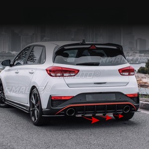 Kit carrosserie pour Hyundai I30N 2020+ : lèvre de pare-chocs arrière, séparateur de pare-chocs arrière, diffuseur, protection de pare-chocs, accessoires auto - Product Image 4