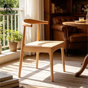 Silla de oficina de madera personalizada, fabricada en fábrica, a buen precio, en stock, con envío directo, silla de ordenador, muebles de estudio personalizados. - Product Image 1