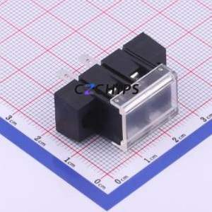 KF28HM-7.62-2P Barrier Terminal Block Through hole Component (THT),P=7.62mm Connector With Cover Plate 7.62mm 1x2P Straight Pin - Product Image 1