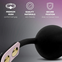 Jouet sexuel de bondage pour femme : adorable bouche-bouclante et équipement de type ball gag