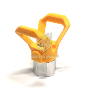 Fuente de fábrica amarillo <span class=keywords><strong>Wagner</strong></span> Titan pulverizador de pintura sin aire <span class=keywords><strong>pistola</strong></span> pulverizadora boquilla protector de Punta <span class=keywords><strong>pistola</strong></span> pulverizadora hvlp boquilla 450-100A - Product Image 3