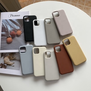 Custodia per telefono in <span class=keywords><strong>Silicone</strong></span> liquido originale ufficiale per <span class=keywords><strong>Apple</strong></span> <span class=keywords><strong>iPhone</strong></span> 14 13 12 <span class=keywords><strong>11</strong></span> Mini Pro Max 6 7 8 X XR <span class=keywords><strong>Cover</strong></span> - Product Image 2