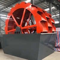 Machine de lavage de sable haute performance avec tamis de déshydratation intégré pour le traitement des agrégats