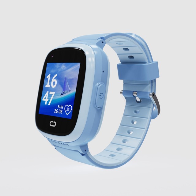 2025  Classic 4G Sport Android Smartwatch for Kids LT30E 1.3 Inch IPS Display Triple Positioning Water Resistant 3BAR Supports