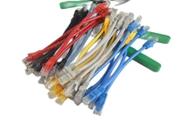 Cable de red corto RJ45 Ethernet Cat6 Cable 15cm 0,3 m 0,5 M Cable de parche de par trenzado Internet UTP Cat6 Lan para enrutador de ordenador portátil