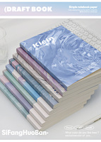 Carnet de notes A5 avec couverture imprimée thermocollée, idéal pour les collégiens et les étudiants