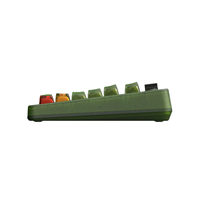 Clavier mécanique 8BitDo Retro87 équipé de grandes touches, doté d'un style rétro, clavier vert translucide