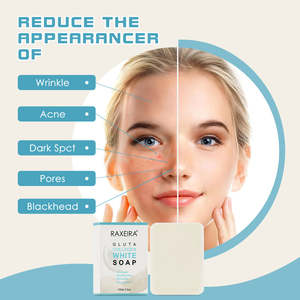 Savon pour le visage fait main blanchissant au <span class=keywords><strong>lait</strong></span> <span class=keywords><strong>de</strong></span> riz avec marque distributeur collagène biologique naturel glutathion Swiftlet - Product Image 5