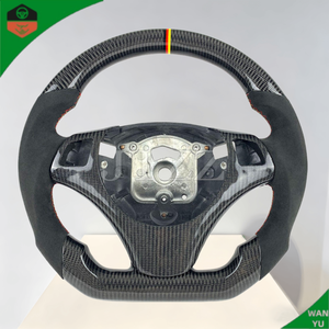 Volante Universal Cosido a Mano con Fibra de Carbono Real para BMW <span class=keywords><strong>E65</strong></span> E66 E31 E84 E83 E53 E70 E71 E36 E85 E86 E89 - Product Image 2
