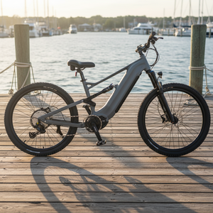 Vélo de montagne électrique 29 pouces, suspension intégrale, <span class=keywords><strong>moteur</strong></span> central, batterie lithium 48V 20Ah 1000W pour adultes, <span class=keywords><strong>VTT</strong></span> de course en promotion - Product Image 4