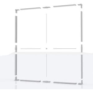 Chuangwei-Expo Slim Frameless Custom Backlit Display Stand Caja de luz de publicidad con banner de tela de tensión para ferias comerciales - Product Image 2