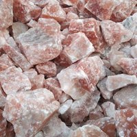 Sel rose de l'Himalaya naturel brut – Cristaux minéraux bruts parfaits pour la cuisine, l'assaisonnement et les soins de spa