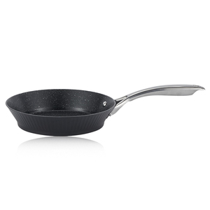 Sartén antiadherente de aluminio Fogred de 24cm con mango SS, sartén pequeña para huevos, tortillas, saltear y cocinar todos los días - Product Image 1