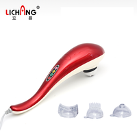 LICHANG Großhandel Dolphin Leistungs starkes vibrierendes Infrarot-Massage stab Körper vibrator Hand massage gerät mit Heiz funktion