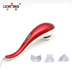 LICHANG, venta al por mayor, Delfín, potente vibrador infrarrojo, palo de masaje, vibrador corporal, masajeador de mano con función de calefacción - Product Image 2