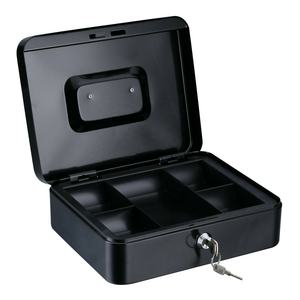 Plateau de pièces de monnaie, caisse de dépôt en métal, coffre-fort en étain de sécurité, petite clé verrouillable - Product Image 3