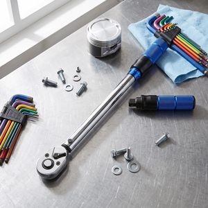 1/2" 50-200Nm Tool 72 Tooth Drive Preset Adjustable High-precision <b>Torque</b> Wrench <b>Set</b> for Auto Riderace Bicycle - Product Image 5