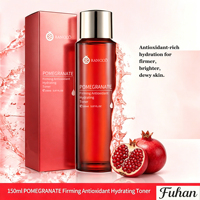 Tonique Visage Hydratant et Raffermissant Naturel Bio aux Extraits de Grenade, Tremella, Hamamélis et Niacinamide