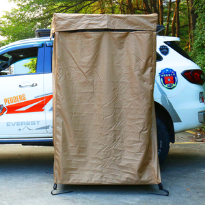 Salle de douche de <span class=keywords><strong>camping</strong></span> <span class=keywords><strong>pour</strong></span> 4x4 tout-terrain, tente de douche latérale <span class=keywords><strong>pour</strong></span> voiture de <span class=keywords><strong>camping</strong></span> en plein air, toilettes extérieures, <span class=keywords><strong>accessoires</strong></span> 4x4 - Product Image 2