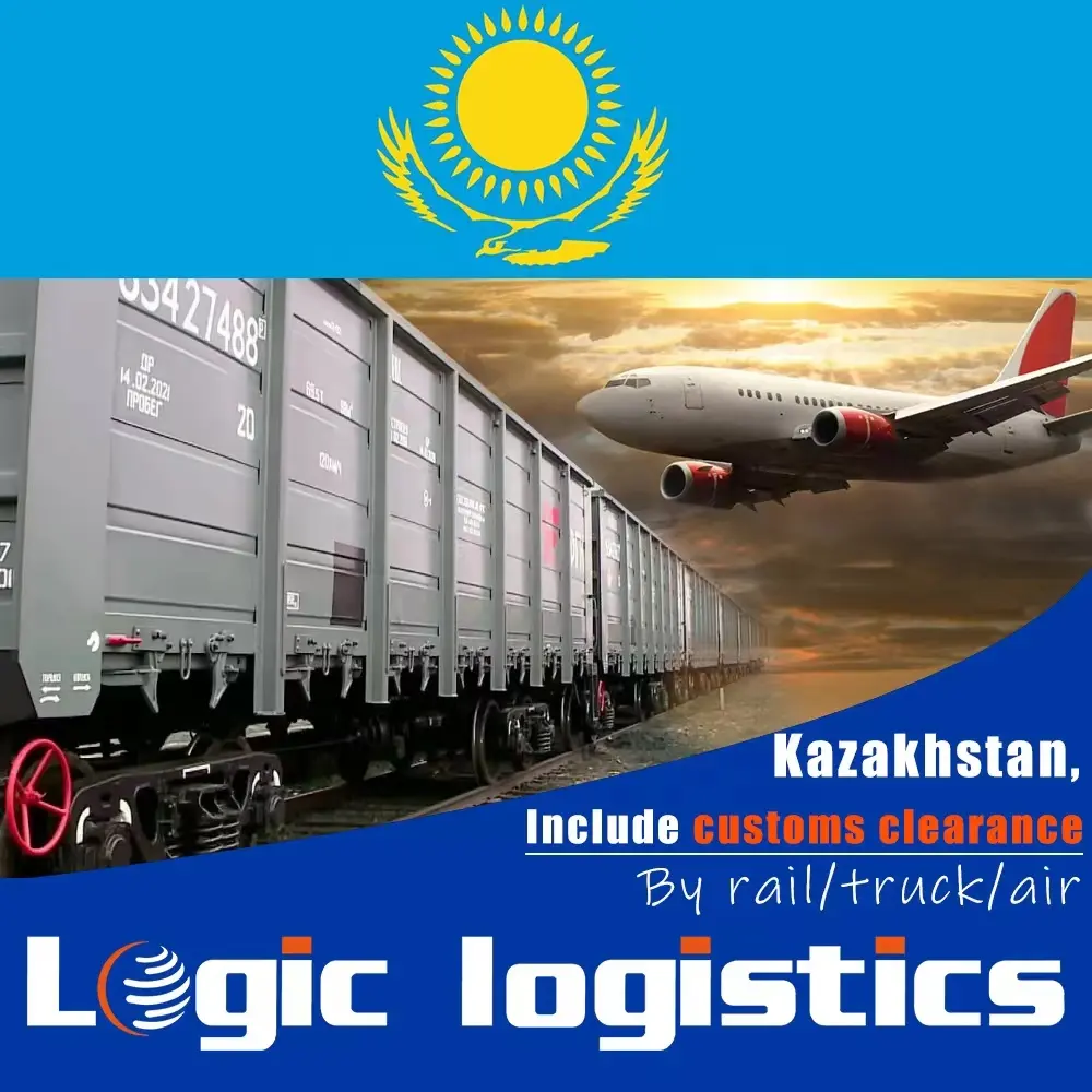 Professional logistics team from China to Kazakhstan KZ include customs clearance and tax by rail truck