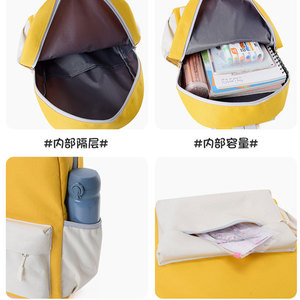 Sacs à dos Oxford pour élèves du primaire avec fermeture éclair, bretelles courbées, impression <span class=keywords><strong>de</strong></span> logo personnalisée, sacs publicitaires - Product Image 5