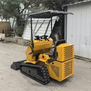 Pengiriman cepat!!! Obral mesin pemuat ban Skid Steer produsen mesin pemuat selip kecil trek Tiongkok - Product Image 4
