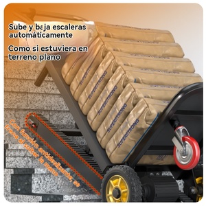 <strong>hand</strong> <strong>truck</strong> cart carts <strong>folding</strong> electric stair climber wagon climbing trolley <strong>dolly</strong> transport <strong>dollies</strong> foldable heavy duty - Product Image 4