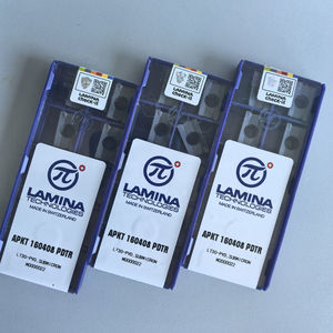 Outils de coupe CNC revêtus de PVD LT30 originaux APKT160408, inserts carrés en laminas, outils de tournage personnalisables, support OEM - Product Image 5