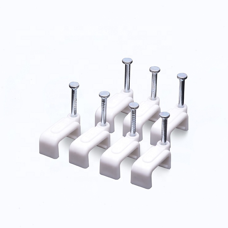 FSCAT 9mm White Square Nail Cable