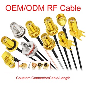 100個20cm <span class=keywords><strong>Sma</strong></span>メスから<span class=keywords><strong>Ufl</strong></span> Ip67防水メスバルクヘッドOリングコネクタからU.Fl <span class=keywords><strong>Ufl</strong></span> RfピグテールエクステンションRFケーブルへ - Product Image 5