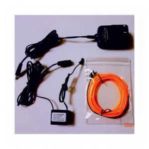 <span class=keywords><strong>Fil</strong></span> EL avec driver AC110V/240V. Contrôle Constant/Flash/Sonore. Multicolore. Pliage et découpe sur mesure. Néon <span class=keywords><strong>Lumineux</strong></span> - Product Image 6