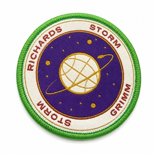 Patch en feutre écologique brodé sur mesure avec fil doré, motif crâne de tigre, en forme de cœur, thermocollant pour chapeau, en forme de fleur, avec boucle auto-agrippante - Product Image 1